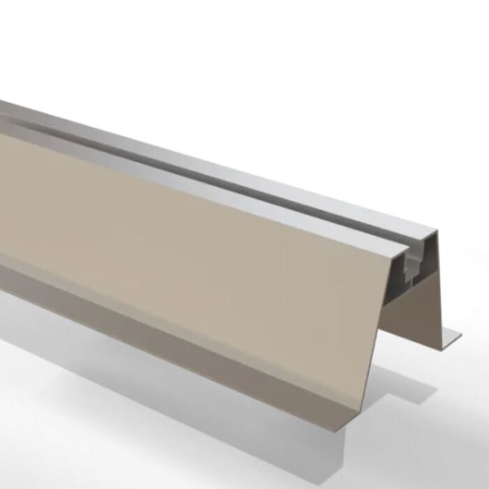 Trapezoidal rail, aluminum, H-7cm, L 330mm